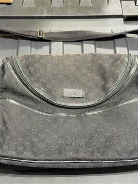 Gucci Black Monogram Baby Bag